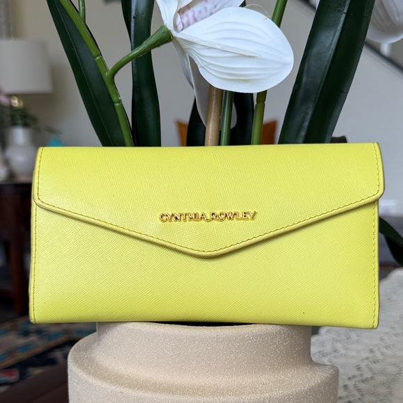 Cynthia Rowley Handbags - Cynthia Rowley Vibrant Yellow Clutch
